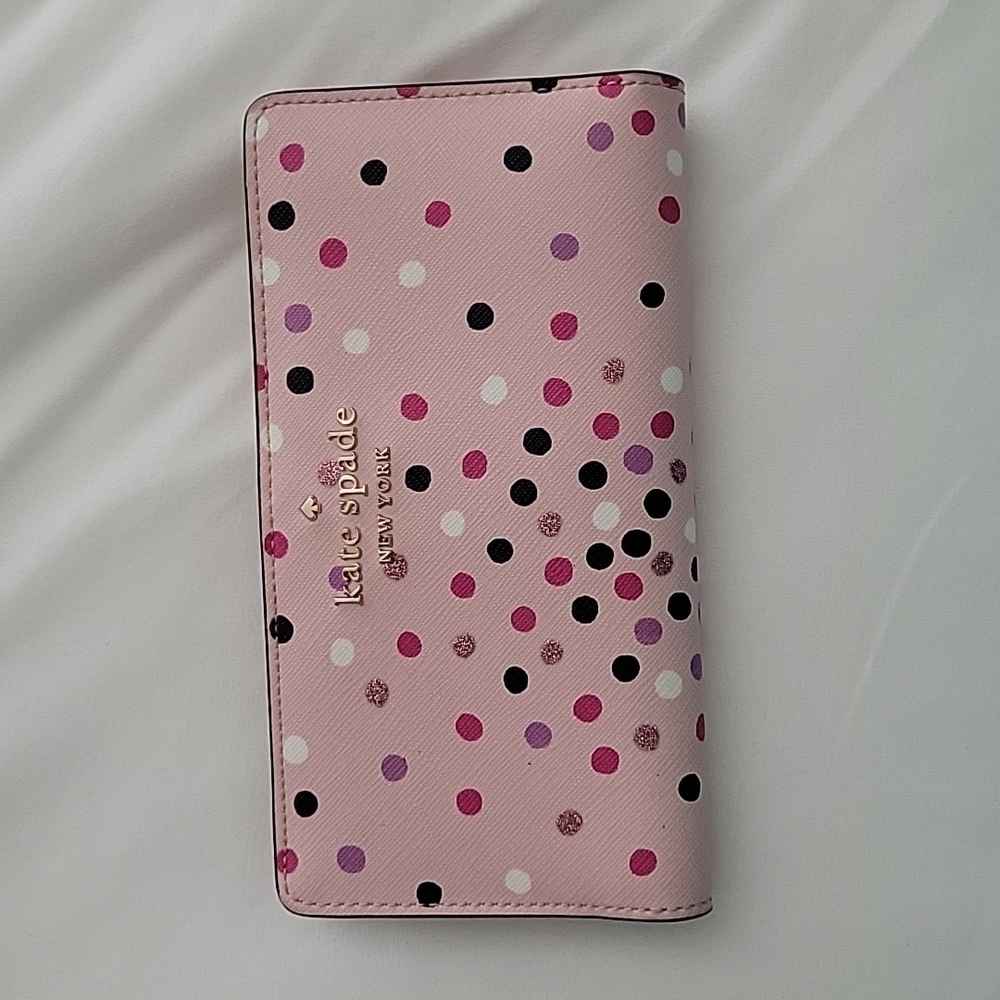 Kate Spade Staci Festive Confetti Wallet